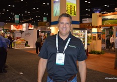 Gary Lazarski with MightyVine, greenhouse grower in the Chicago area.